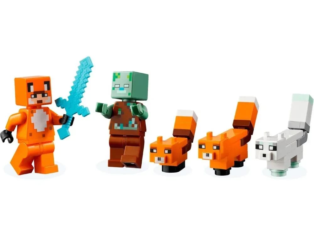 Конструктор Lego Minecraft Хижина лисы 193дет 21178 фото 4