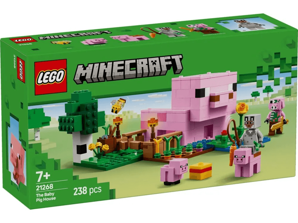 Конструктор Lego Minecraft Будинок для поросят 238дет 21268