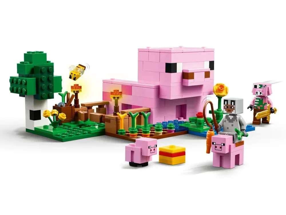 Конструктор Lego Minecraft Дом для поросят 238дет 21268 фото 3 Конструктор Lego Minecraft Дом для поросят 238дет 21268 фото 3