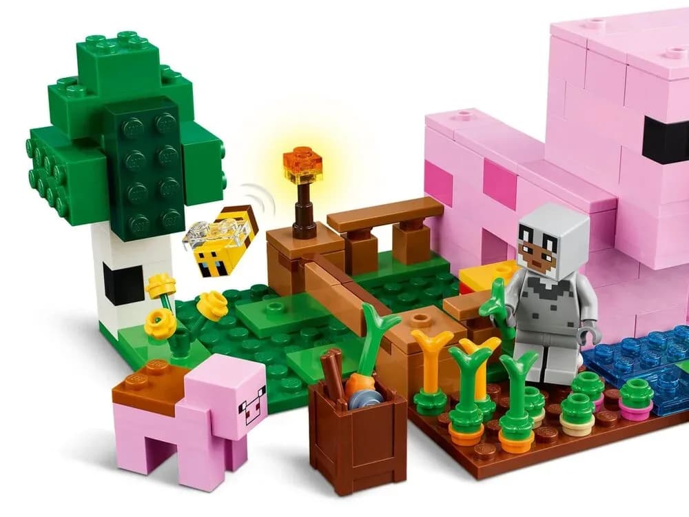 Конструктор Lego Minecraft Дом для поросят 238дет 21268 фото 4 Конструктор Lego Minecraft Дом для поросят 238дет 21268 фото 4