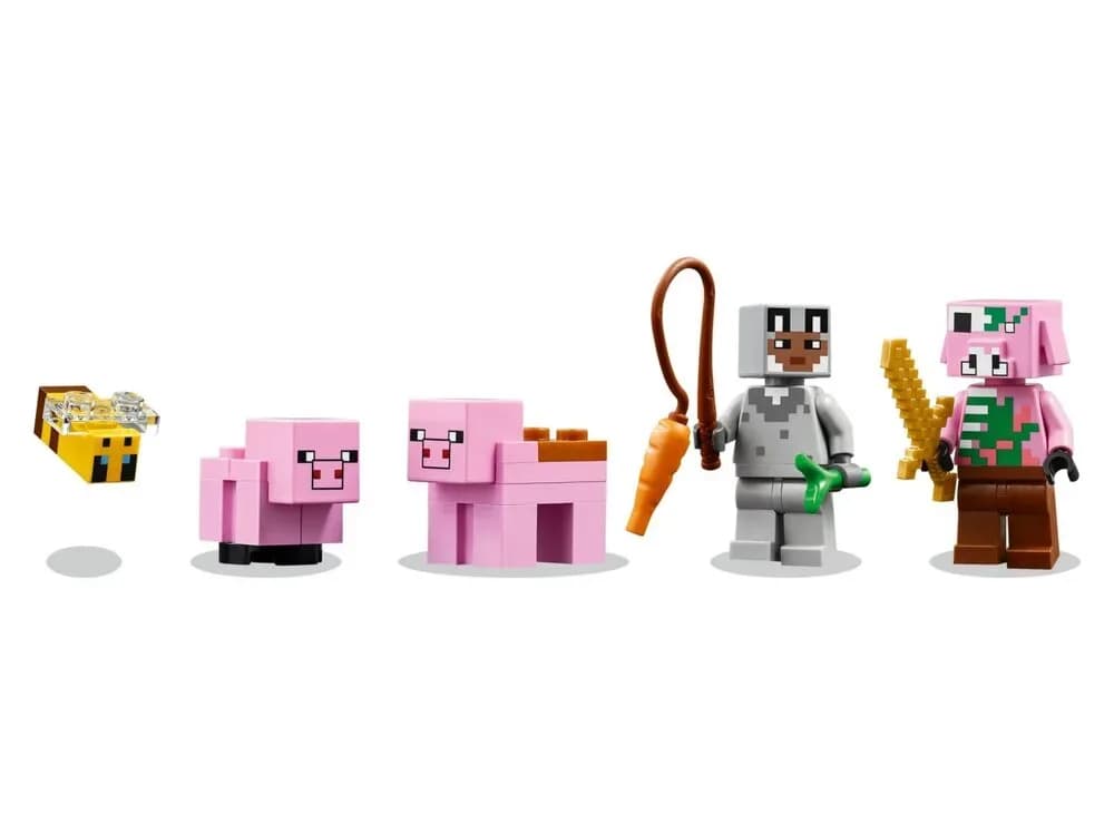 Конструктор Lego Minecraft Дом для поросят 238дет 21268 фото 8 Конструктор Lego Minecraft Дом для поросят 238дет 21268 фото 8