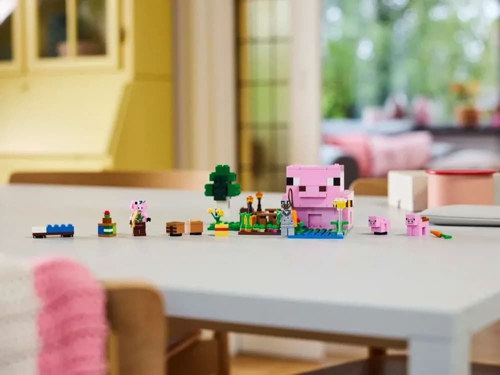 Конструктор Lego Minecraft Дом для поросят 238дет 21268 фото 7 Конструктор Lego Minecraft Дом для поросят 238дет 21268 фото 7