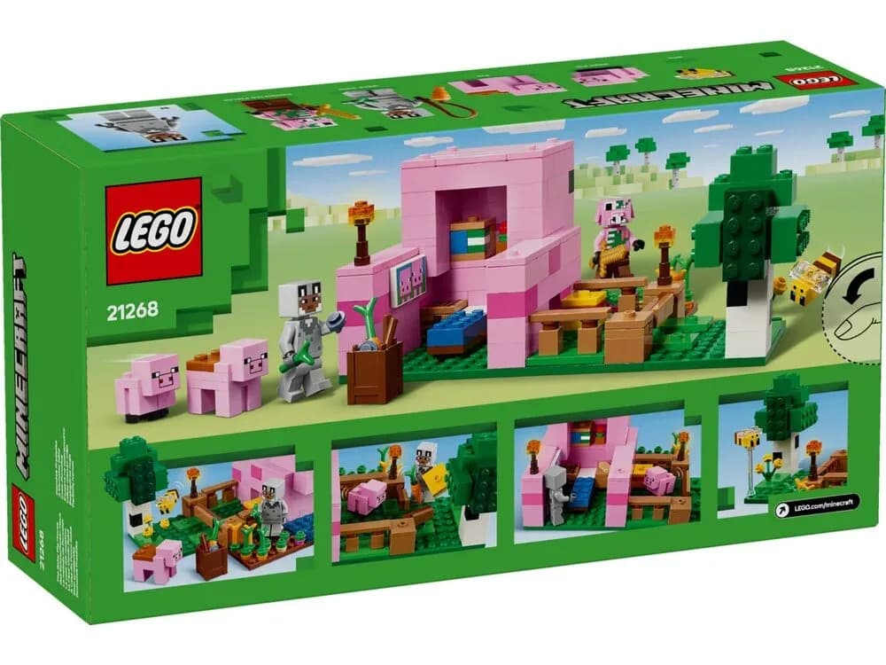 Конструктор Lego Minecraft Дом для поросят 238дет 21268 фото 9 Конструктор Lego Minecraft Дом для поросят 238дет 21268 фото 9