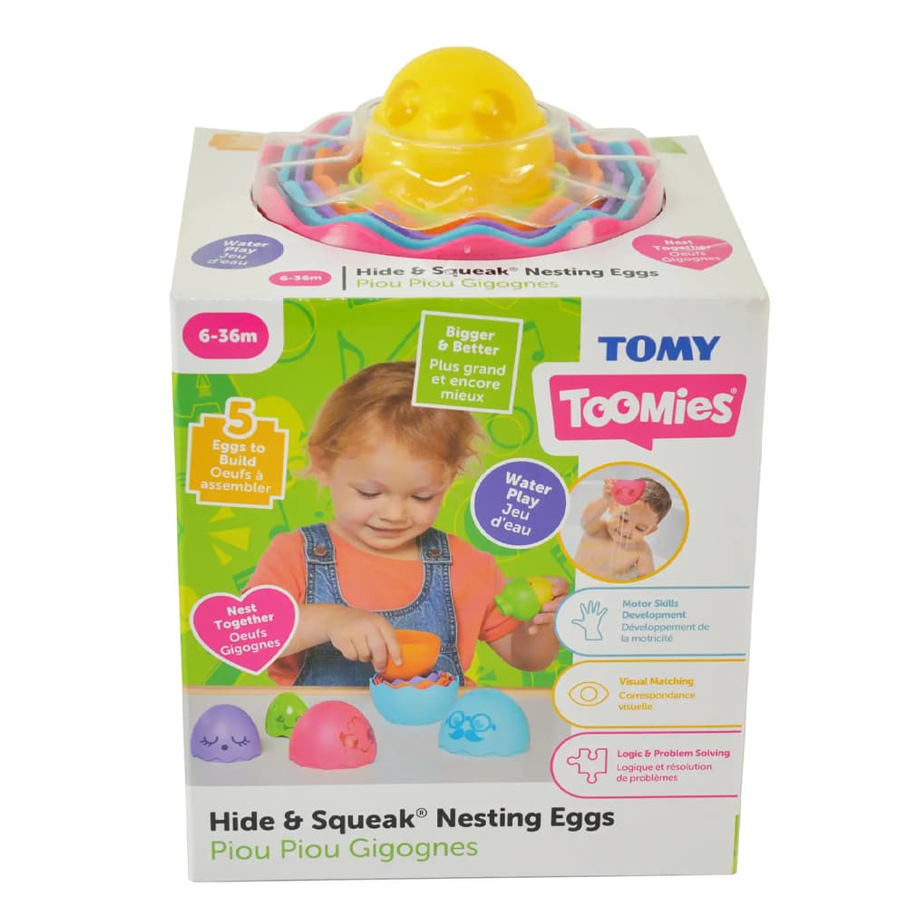 Сортер TOMY Toomies Цветные яйца 5в1 E73564 Сортер TOMY Toomies Цветные яйца 5в1 E73564