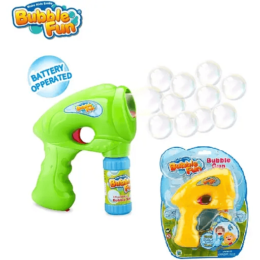Пистолет для выдувания пузырей Bubble Fun + 60мл DHOBB10335 Пистолет для выдувания пузырей Bubble Fun + 60мл DHOBB10335