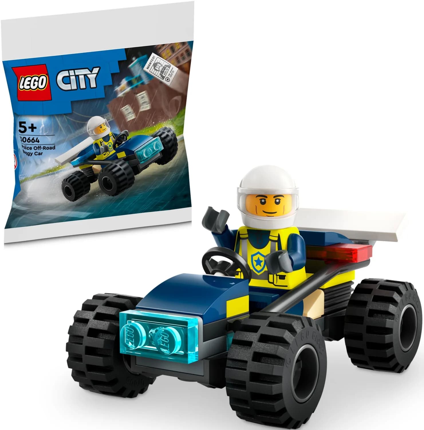 Конструктор Lego City Поліцейський багі 35дет 30664 фото 2