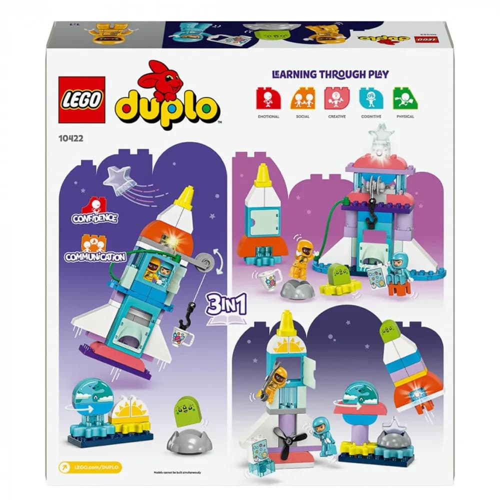 Конструктор Lego Duplo Приключения на космическом шаттле 58дет 10422 фото 9 Конструктор Lego Duplo Приключения на космическом шаттле 58дет 10422 фото 9