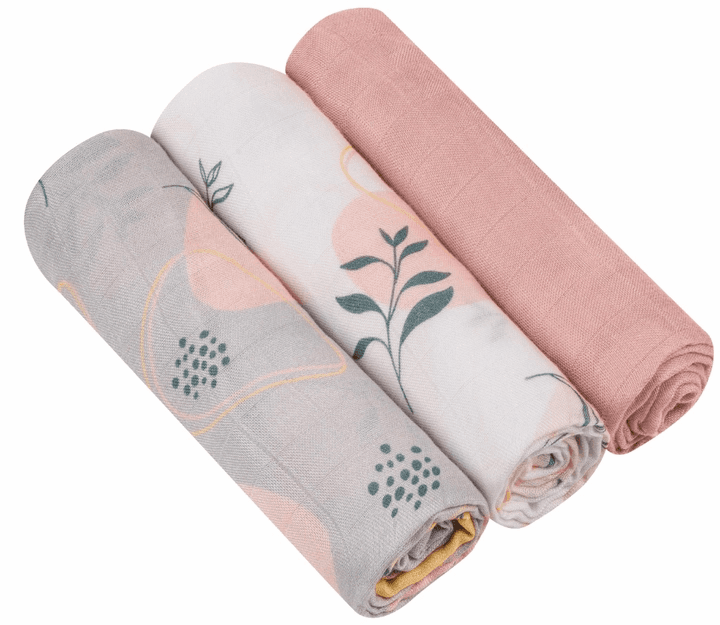 Пеленальный набор Lionelo Bamboo Set Leaf 3шт LO-BAMBOO SET LEAF