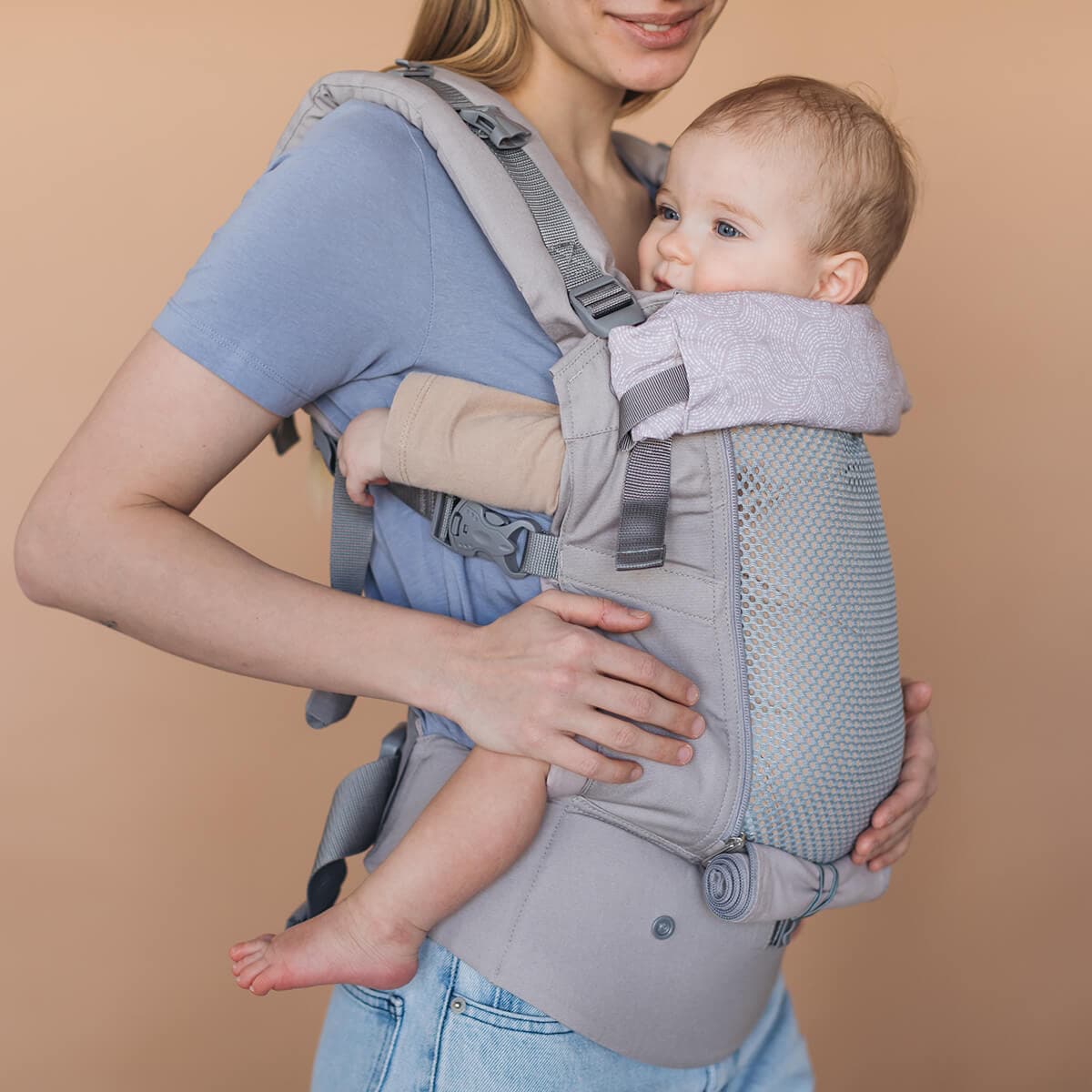 Рюкзак ергономiчний Love&Carry AIR X Айворі LC131