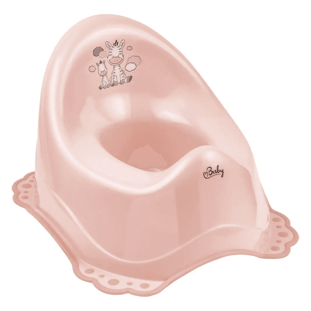 Горшок Maltex Zebra Chamber pot with anti slip rubber 6517_41 pink 681200 Горшок Maltex Zebra Chamber pot with anti slip rubber 6517_41 pink 681200