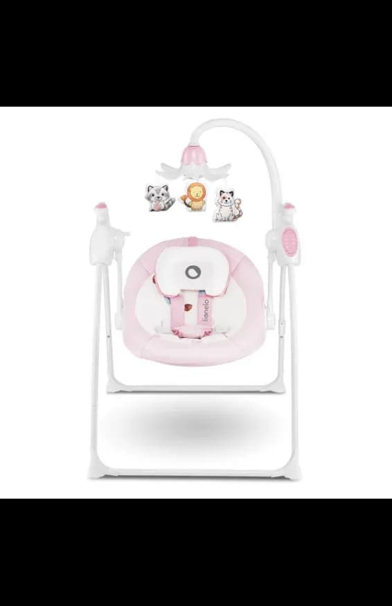Крісло-гойдалка Lionelo Robin Pink LO-ROBIN PINK фото 2 Крісло-гойдалка Lionelo Robin Pink LO-ROBIN PINK фото 2