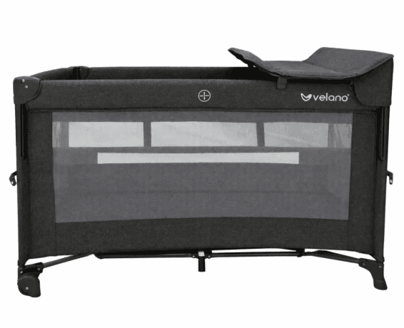 Ліжко-манеж VELANO Tino 446160 dark grey Ліжко-манеж VELANO Tino 446160 dark grey