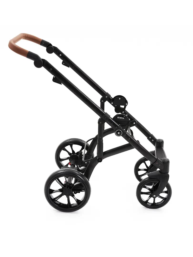 Коляска универсальная 2в1 Kidex K-Style Cappuccino Handle Brown KDX0014 фото 5 Коляска универсальная 2в1 Kidex K-Style Cappuccino Handle Brown KDX0014 фото 5