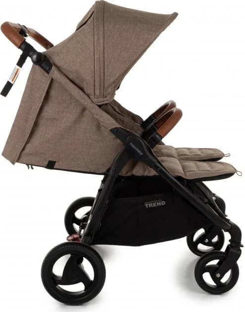 Коляска прогулянкова для двійні Valco Baby Snap Duo Trend / Cappuccino 0048 фото 3 Коляска прогулянкова для двійні Valco Baby Snap Duo Trend / Cappuccino 0048 фото 3