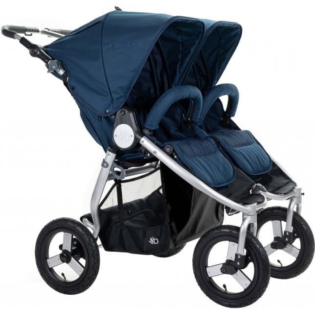 Коляска прогулочная для двойни Bumbleride Indie Twin IT-985MT Maritime Blue Коляска прогулочная для двойни Bumbleride Indie Twin IT-985MT Maritime Blue