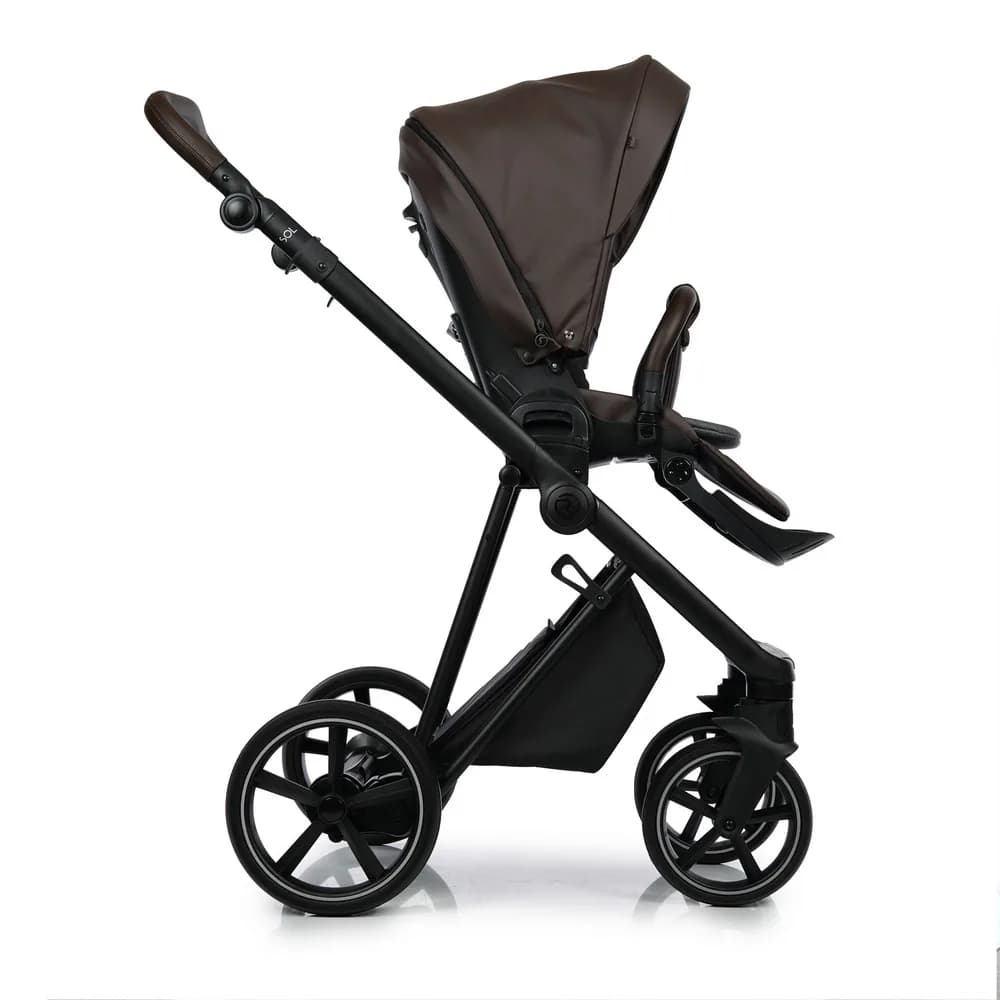 Коляска универсальная 2в1 Roan Ivi ECO R-IE-CE Chocolate фото 4