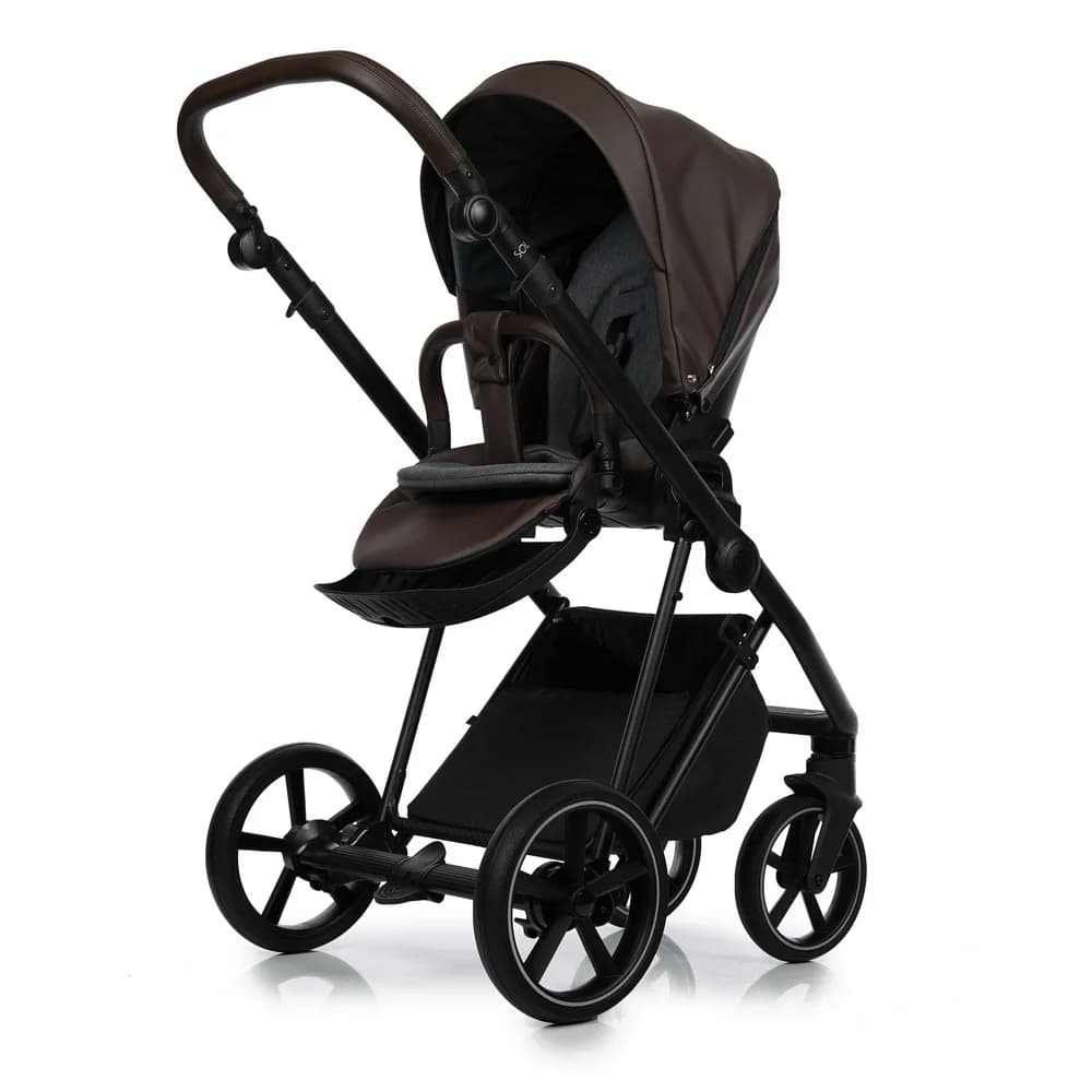 Коляска универсальная 2в1 Roan Ivi ECO R-IE-CE Chocolate фото 5