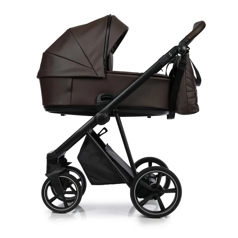 Коляска универсальная 2в1 Roan Ivi ECO R-IE-CE Chocolate фото 2