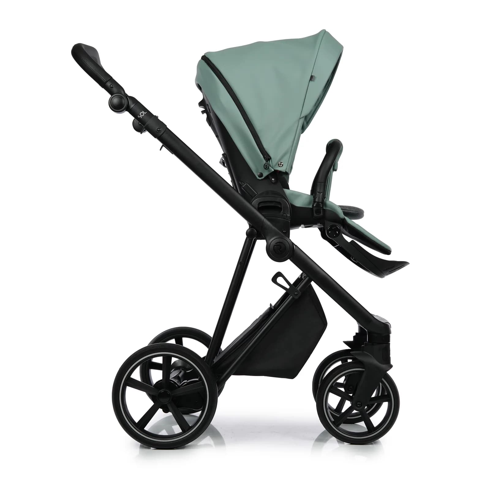Коляска универсальная 2в1 Roan Ivi ECO R-IE-MM Misty Mint фото 2 Коляска универсальная 2в1 Roan Ivi ECO R-IE-MM Misty Mint фото 2