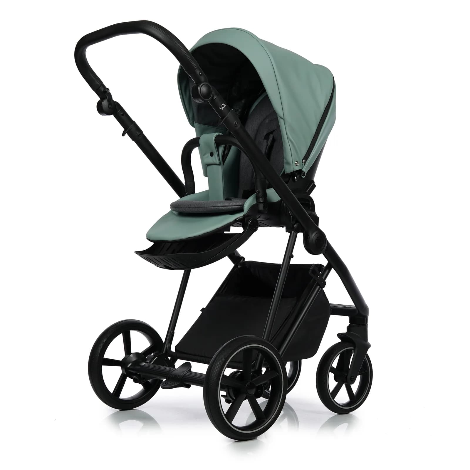 Коляска универсальная 2в1 Roan Ivi ECO R-IE-MM Misty Mint фото 6 Коляска универсальная 2в1 Roan Ivi ECO R-IE-MM Misty Mint фото 6
