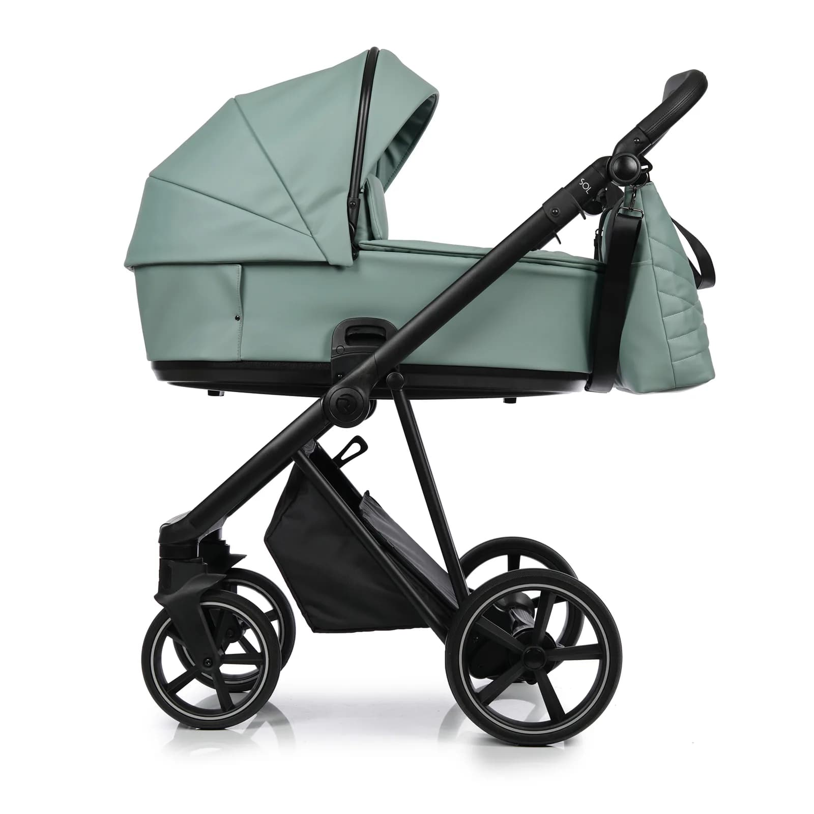 Коляска универсальная 2в1 Roan Ivi ECO R-IE-MM Misty Mint фото 5 Коляска универсальная 2в1 Roan Ivi ECO R-IE-MM Misty Mint фото 5