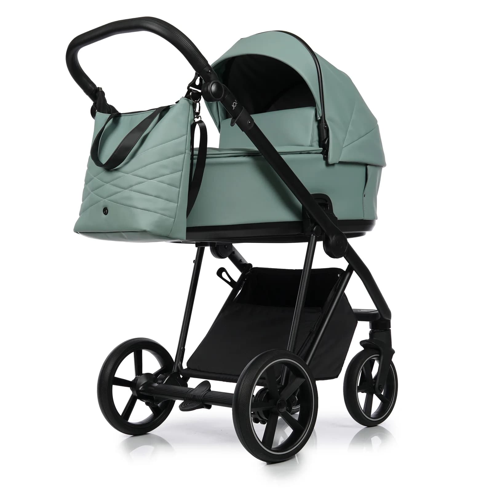 Коляска универсальная 2в1 Roan Ivi ECO R-IE-MM Misty Mint фото 4 Коляска универсальная 2в1 Roan Ivi ECO R-IE-MM Misty Mint фото 4