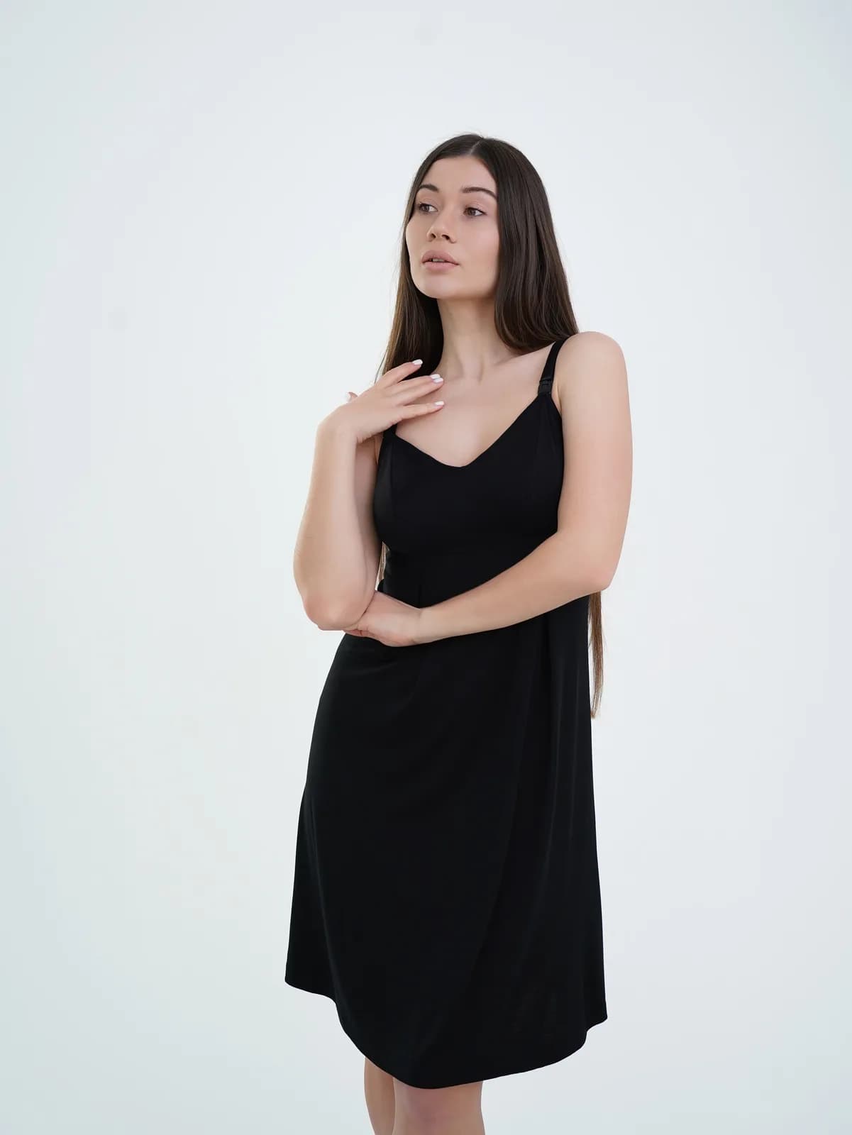 Ночная рубашка для беременных и кормления XS-XXXL Мамин Дом 24195 фото 4 Ночная рубашка для беременных и кормления XS-XXXL Мамин Дом 24195 фото 4