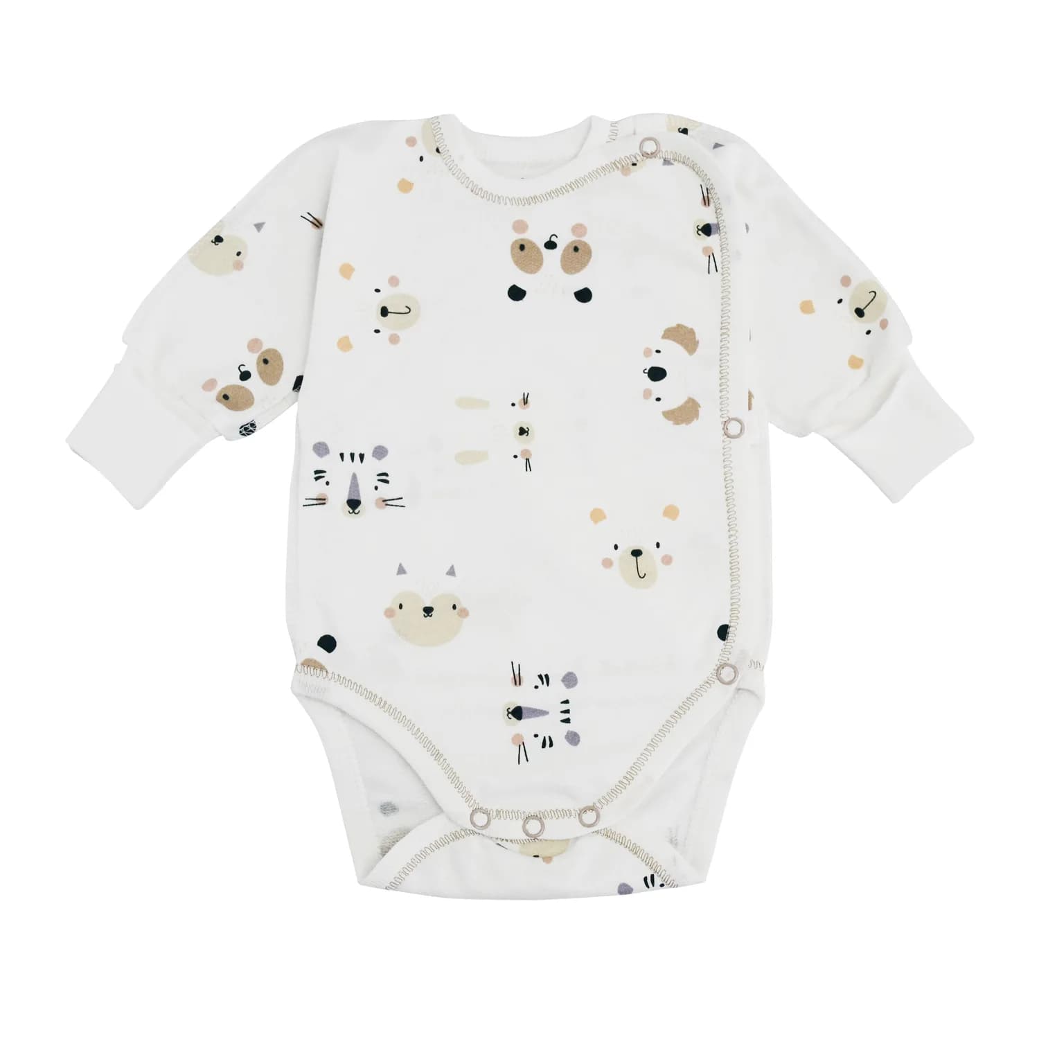 Боди-распашонка для новорожденных Minikin "Нappy baby" 2428001 -разноцветный фото 2 Боди-распашонка для новорожденных Minikin "Нappy baby" 2428001 -разноцветный фото 2