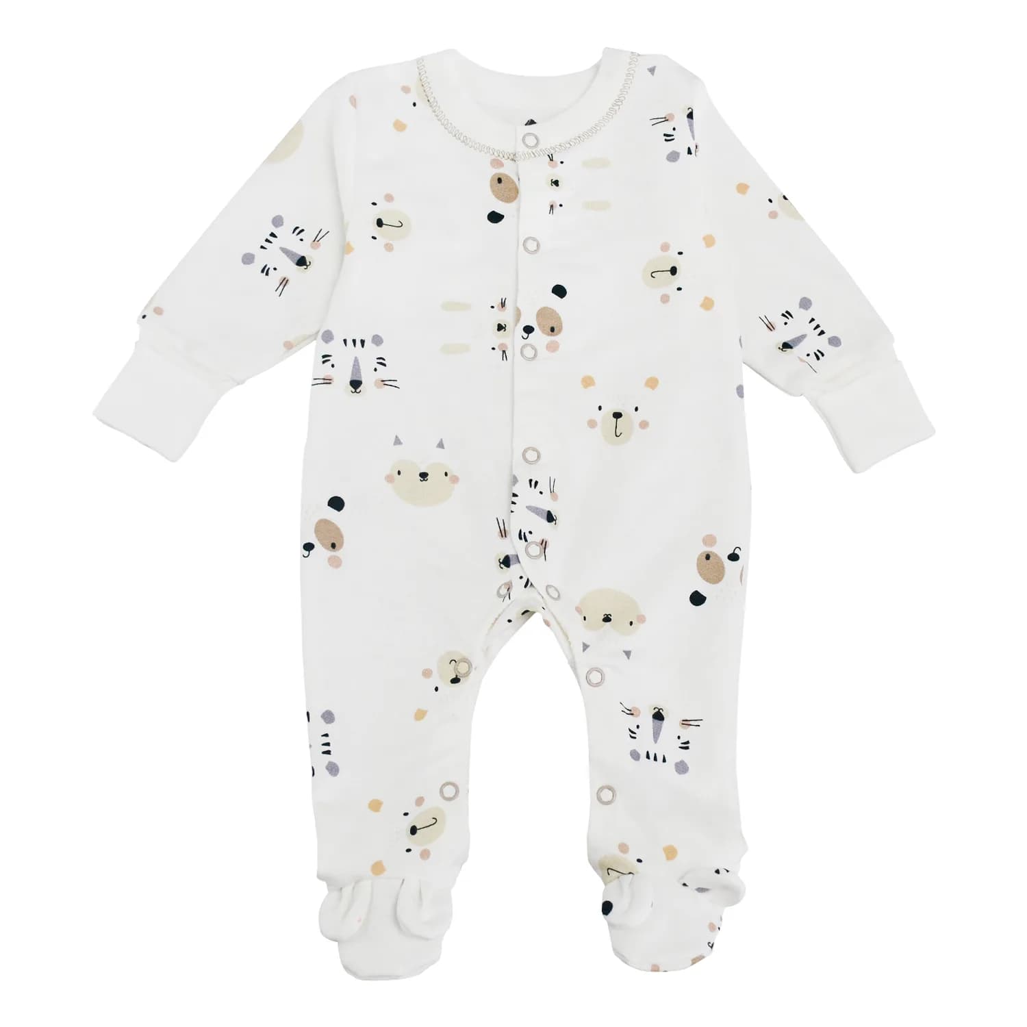 Комбінезон для новонародженого Minikin "Нappy baby" 2428601 -молочний фото 2