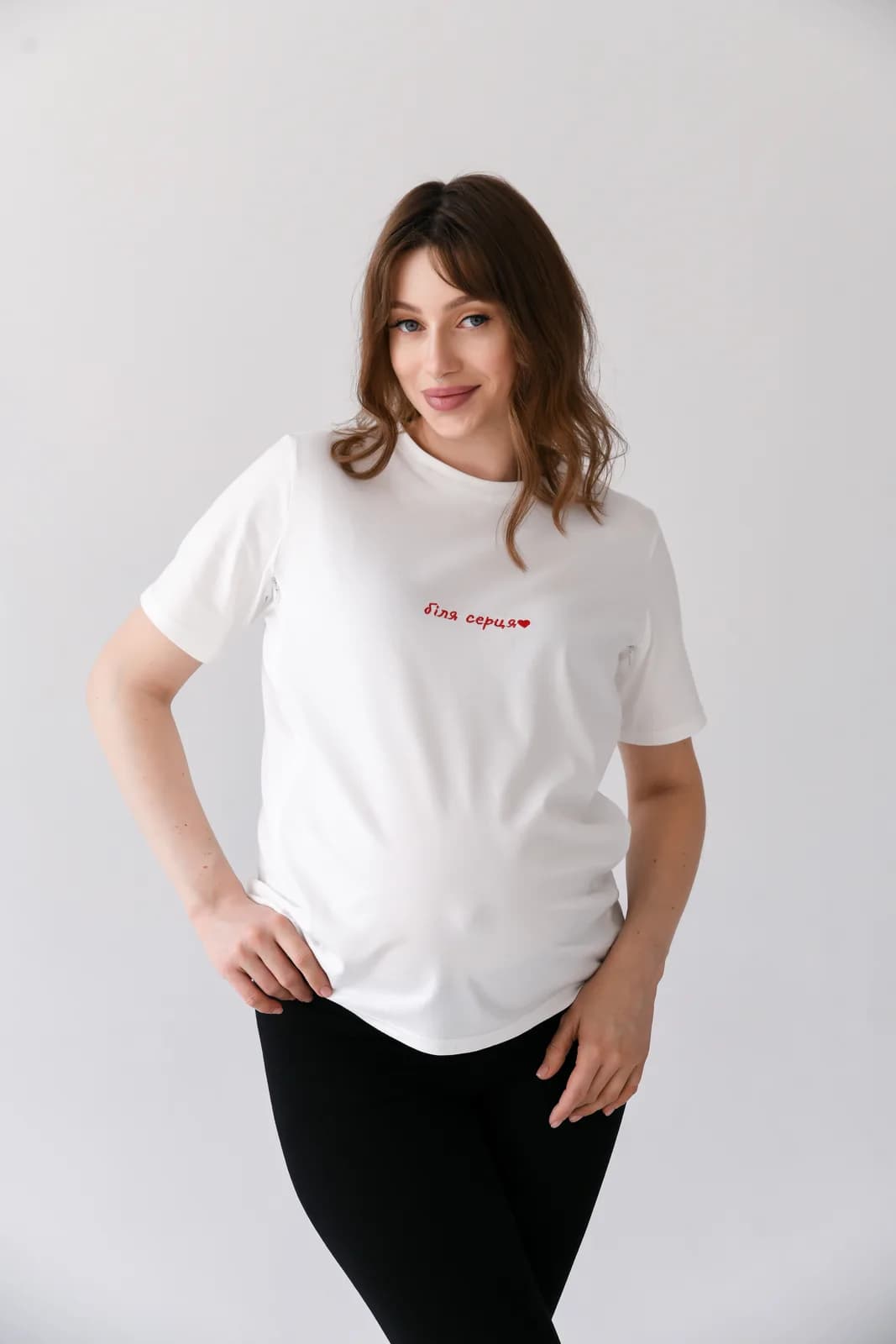 Футболка для годування S-XL Мамин Дім 24302 фото 2 Футболка для годування S-XL Мамин Дім 24302 фото 2