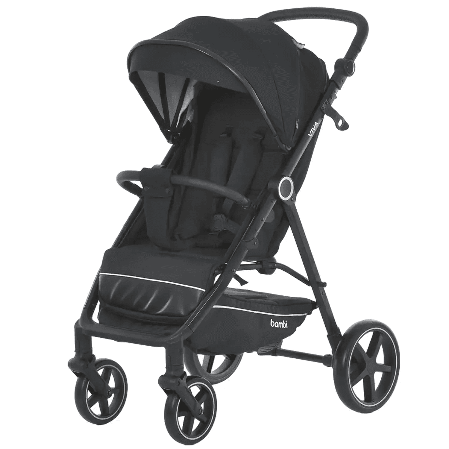 Коляска прогулянкова Bambi M 5723 VIVA Black Коляска прогулянкова Bambi M 5723 VIVA Black