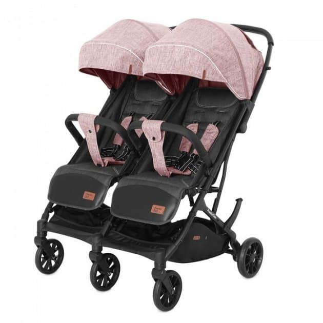 Коляска прогулянкова для двійні Carrello Presto Duo CRL-5506 Cherry Pink