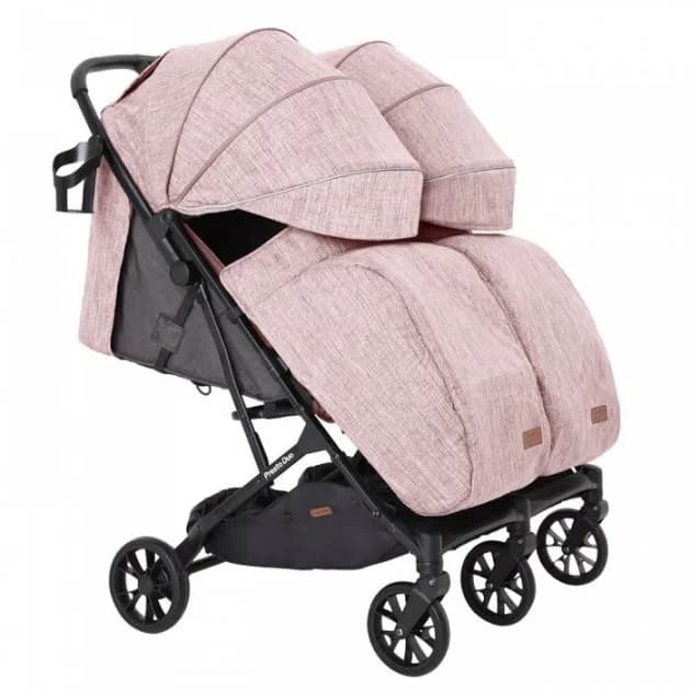 Коляска прогулянкова для двійні Carrello Presto Duo CRL-5506 Cherry Pink фото 2