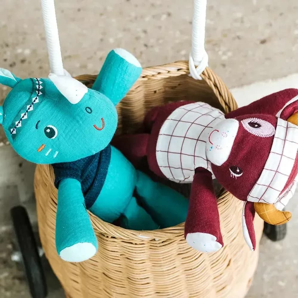 Мягкая игрушка в подарочной коробке Lilliputiens Носорог Мариус 83247 фото 3