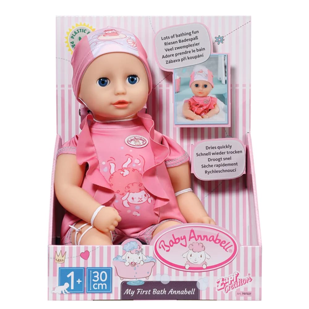 Пупс ZAPF Baby Annabell Замечательное купание 30см 707227 фото 2 Пупс ZAPF Baby Annabell Замечательное купание 30см 707227 фото 2