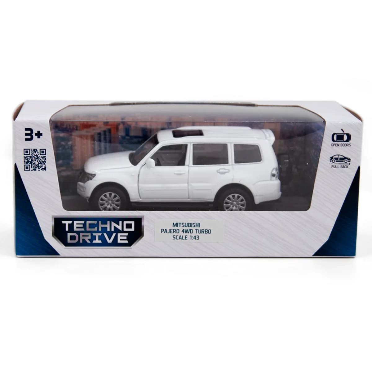 Машина TechnoDrive Mitsubishi Pajero 4WD Turbo 1:43 250283 фото 11