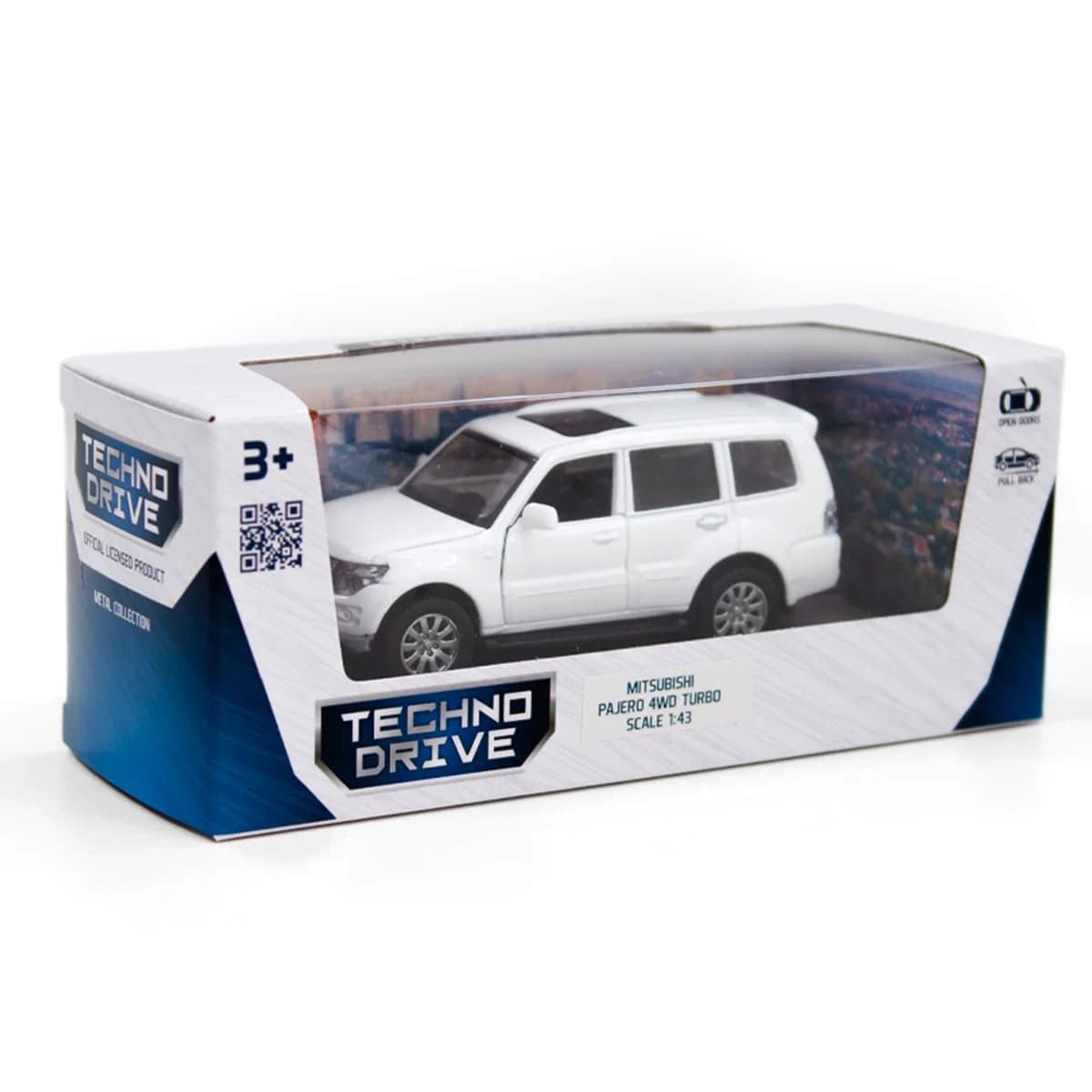 Машина TechnoDrive Mitsubishi Pajero 4WD Turbo 1:43 250283 фото 12