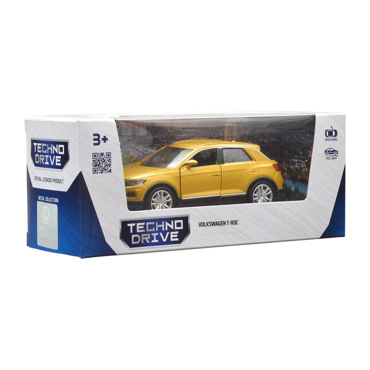 Машина Techno Drive Volkswagen T-Roc 1:32 250345U фото 2 Машина Techno Drive Volkswagen T-Roc 1:32 250345U фото 2