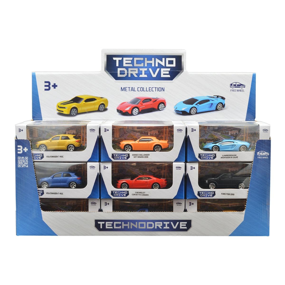 Машина Techno Drive 1:64 250349U