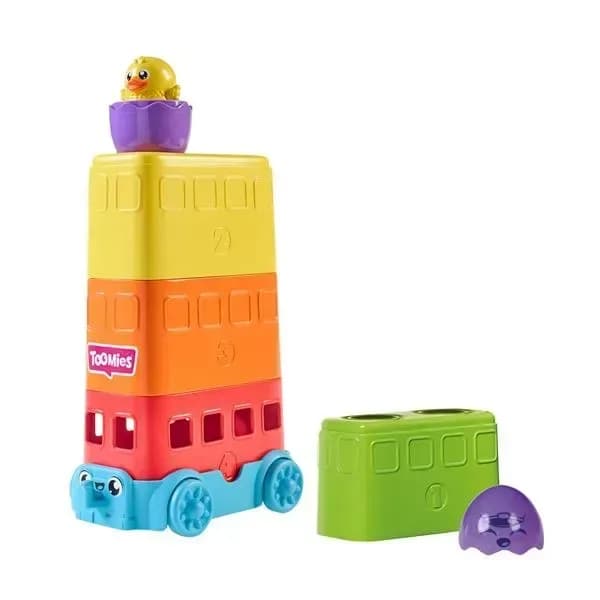 Пирамидка TOMY Toomies Автобус E73220 фото 8 Пирамидка TOMY Toomies Автобус E73220 фото 8