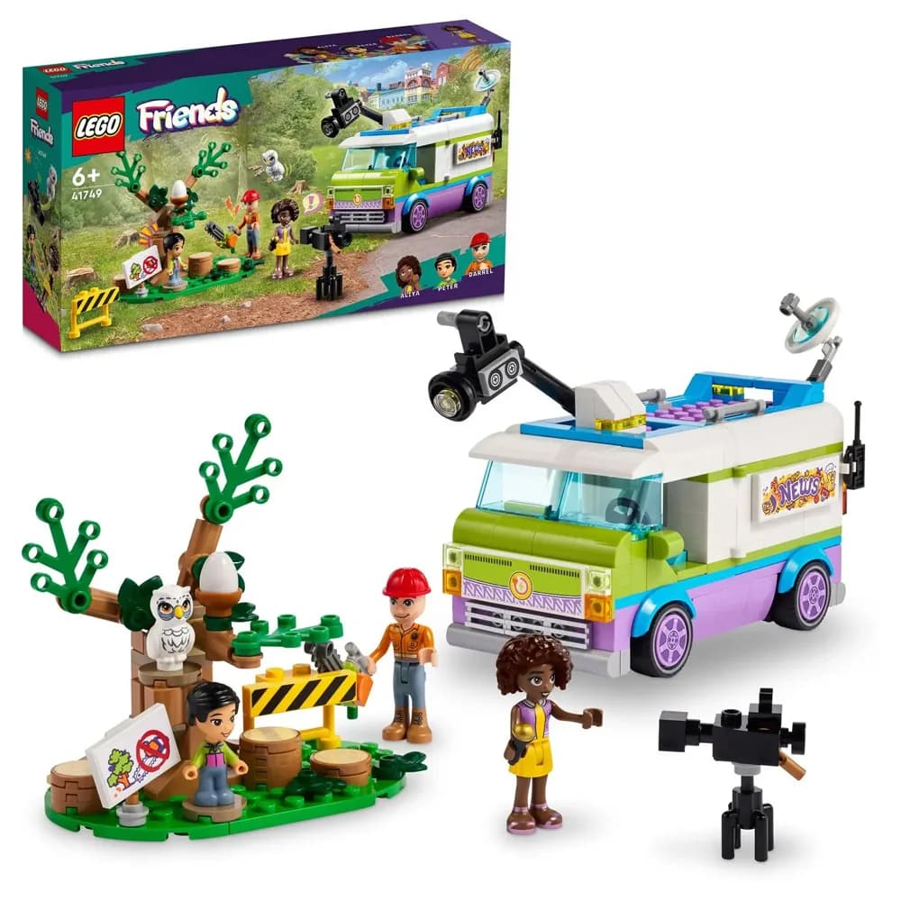 Конструктор LEGO Friends Фургон новостной редакции 446дет 41749 фото 2