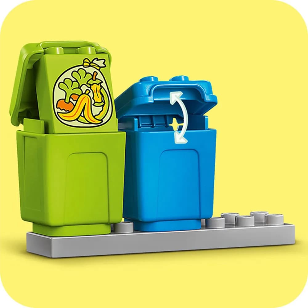 Конструктор Lego Duplo Town Сміттєпереробна вантажівка 15дет 10987 фото 6 Конструктор Lego Duplo Town Сміттєпереробна вантажівка 15дет 10987 фото 6