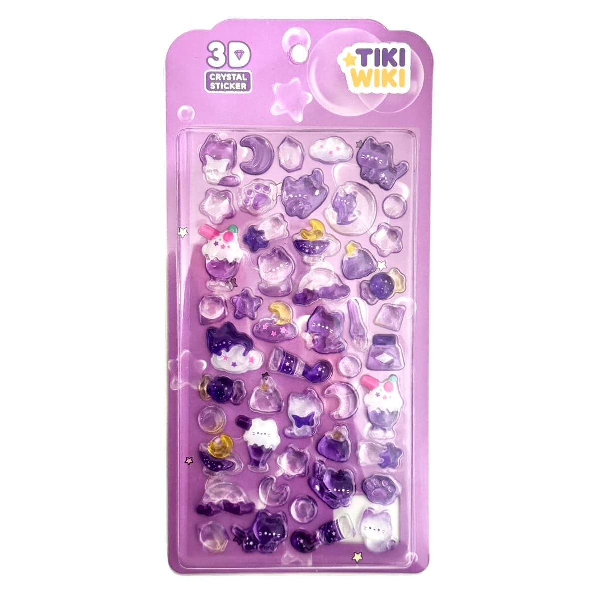 Набір 3D-наліпок Tiki Wiki Тікі зоряні сни 25ESE009-07