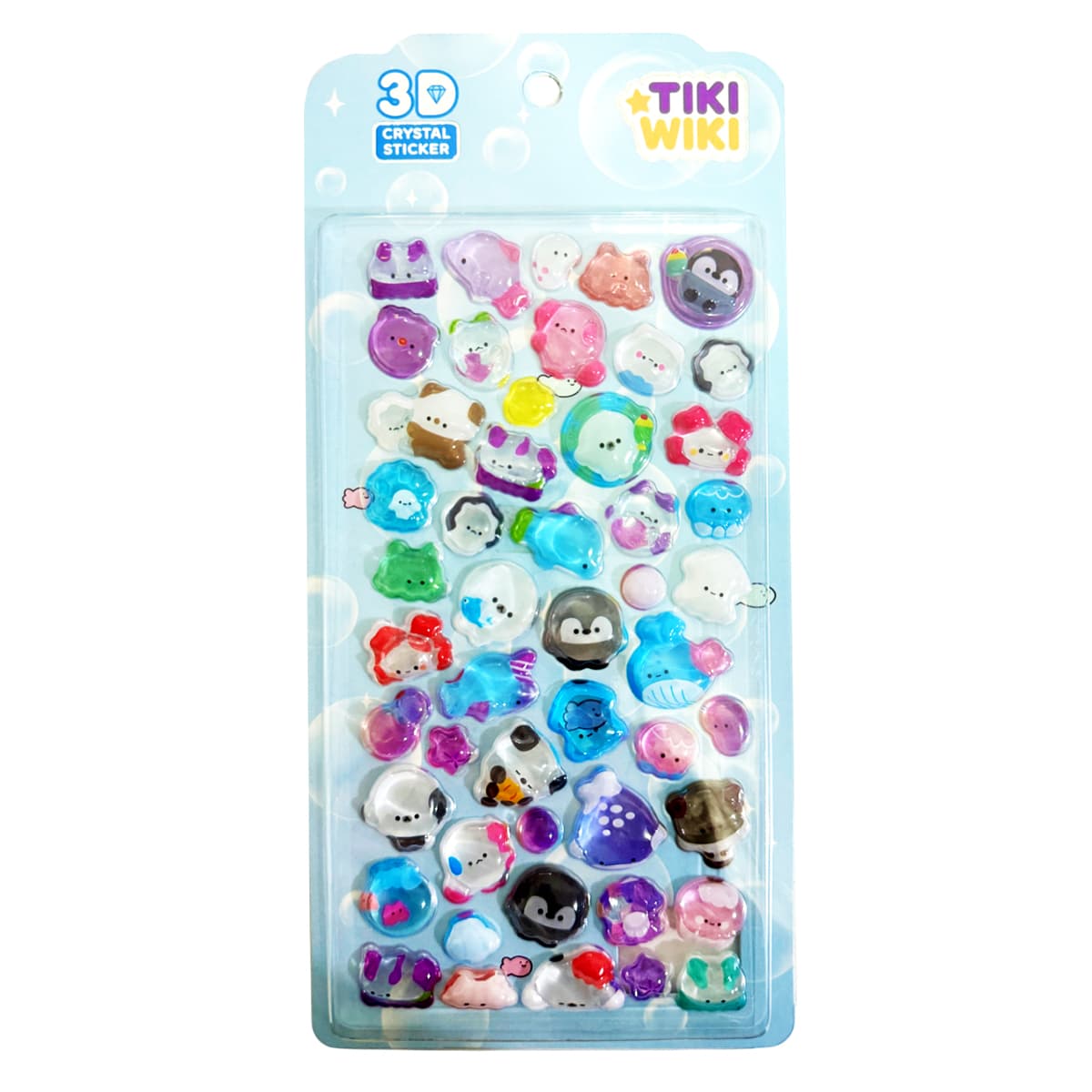 Набір 3D-наліпок Tiki Wiki Тікі море 25ESE009-08
