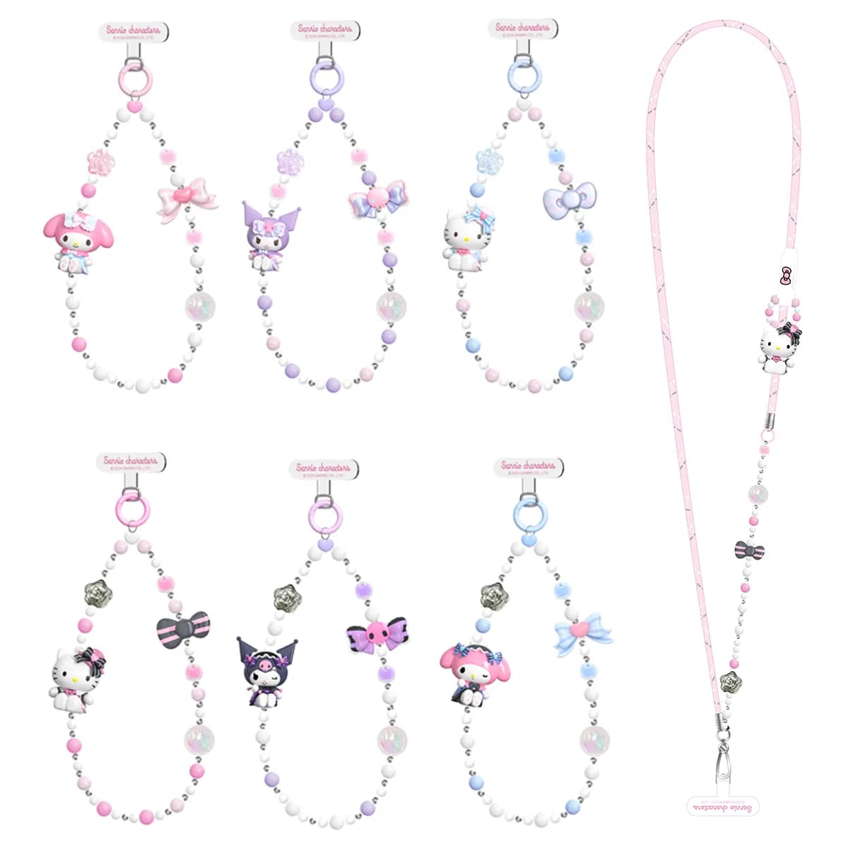 Ланцюжок для телефону Pop Top Hello Kitty та друзі – Милий стиль 25SM-008 фото 2 Ланцюжок для телефону Pop Top Hello Kitty та друзі – Милий стиль 25SM-008 фото 2