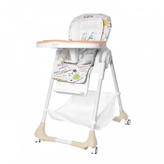 Стульчик для кормления Tilly Bistro T-641/2 Beige Стульчик для кормления Tilly Bistro T-641/2 Beige