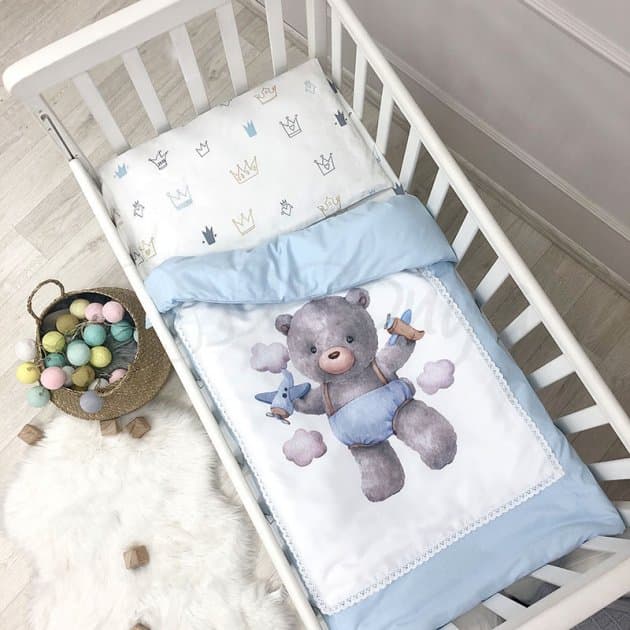 Сменный комплект Маленькая Соня Kids Toys Мишка мальчик 3ед 0369203