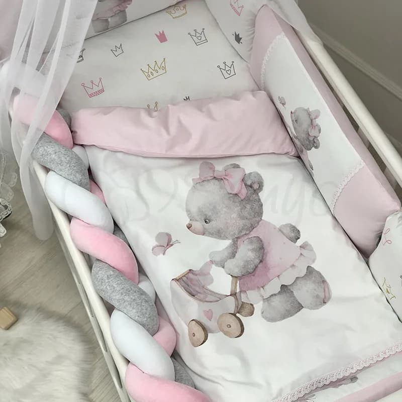 Постельный комплект Маленькая Соня Kids Toys Мишка 6ед 0269204-1 фото 2 Постельный комплект Маленькая Соня Kids Toys Мишка 6ед 0269204-1 фото 2
