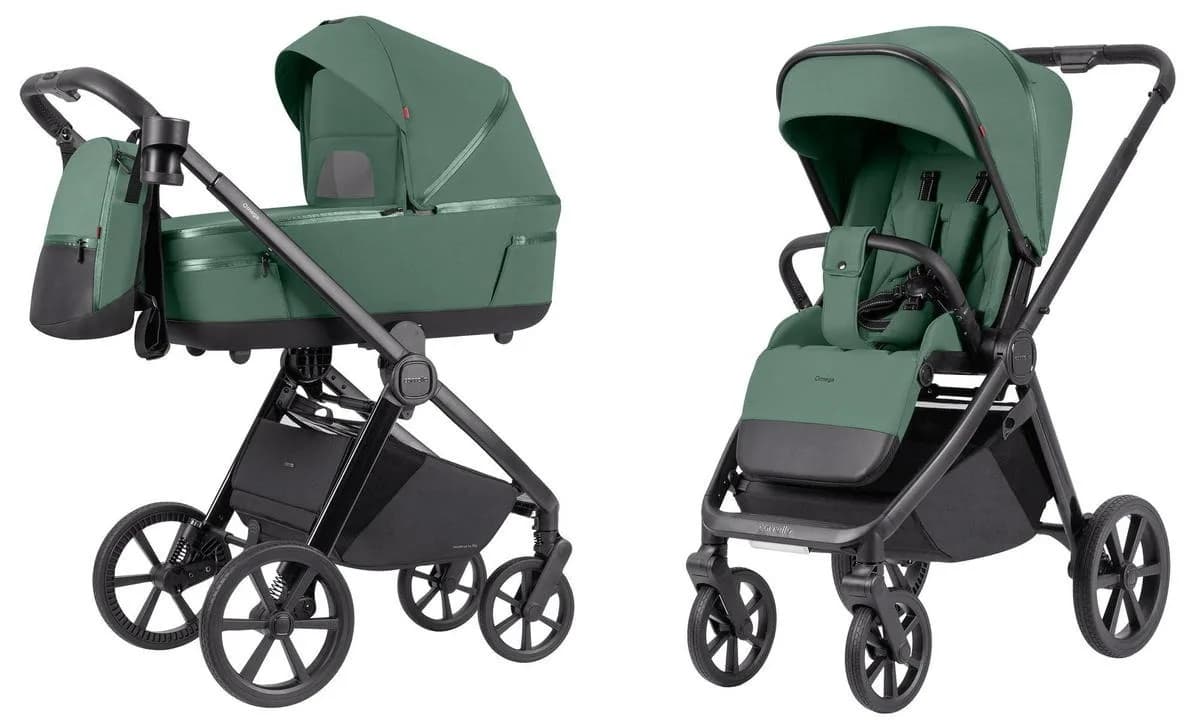 Коляска універсальна 2в1 Carrello Omega+ CRL-6540/1 Nova Green фото 3 Коляска універсальна 2в1 Carrello Omega+ CRL-6540/1 Nova Green фото 3