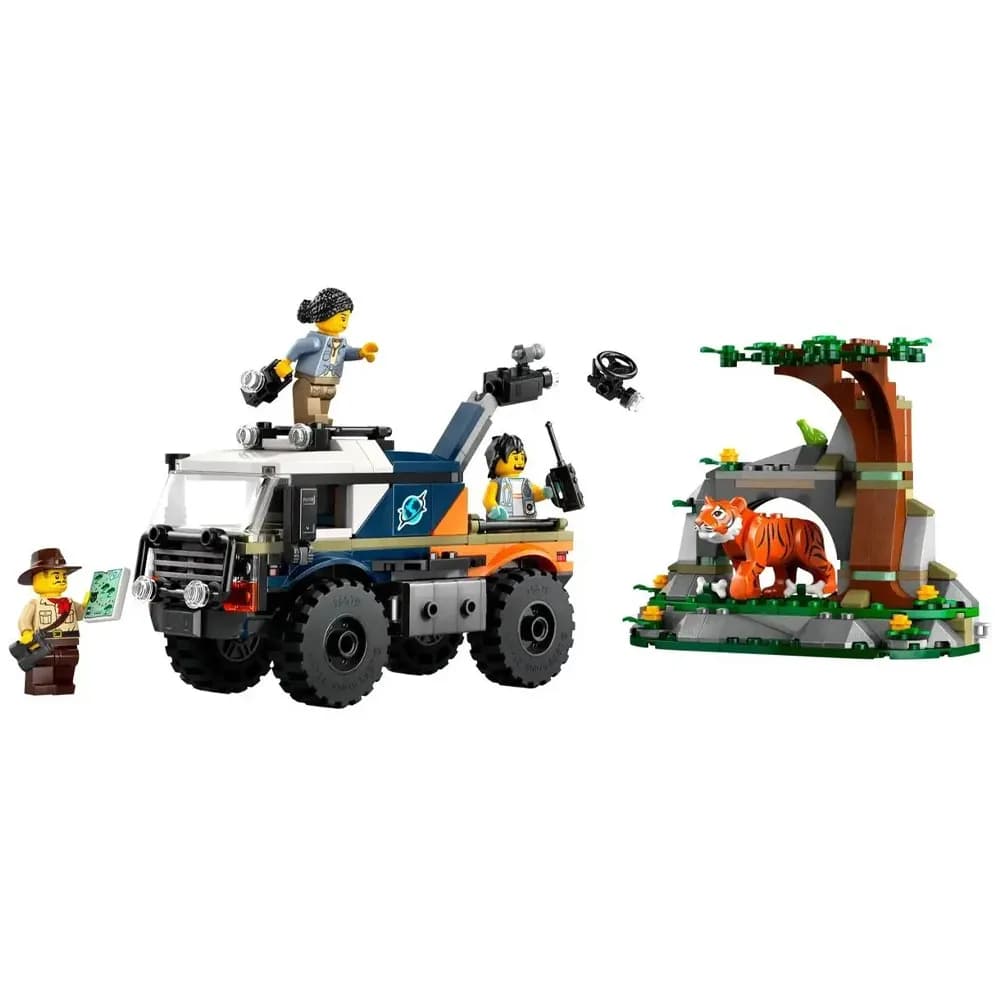 Конструктор Lego City Внедорожник для исследования джунглей 314дет 60426 фото 2